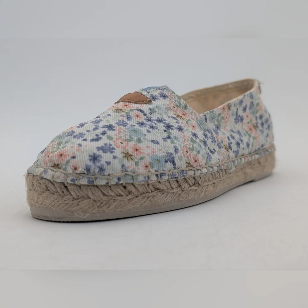 New Toni Pons Floral Ease Sz 5 Espadrilles Flats Slip-On